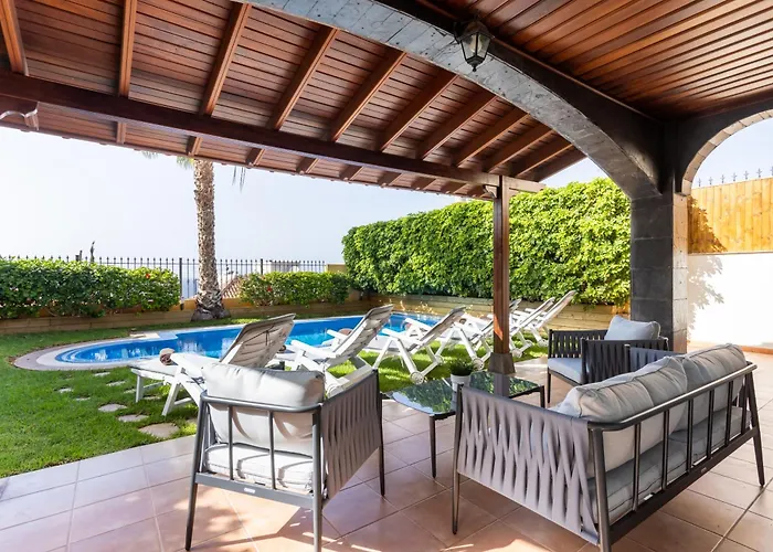 别墅 Paraiso Del Mar Con Piscina Privada 圣地亚哥港