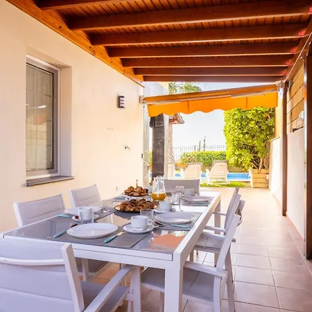 Paraiso Del Mar Con Piscina Privada Пуэрто-де-Сантьяго