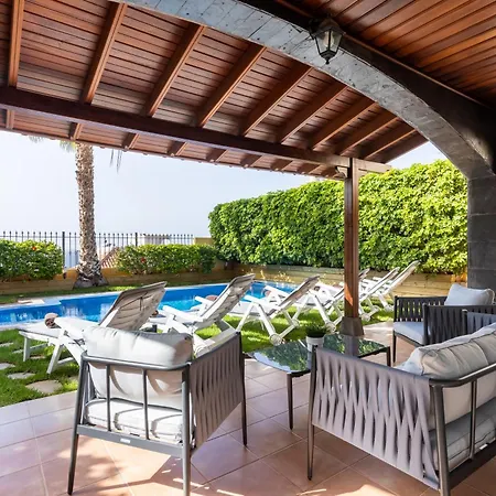 Villa Paraiso Del Mar Con Piscina Privada Puerto de Santiago